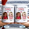 You're The Reason I Don't Punch People At Work, Two Friends With Wine - Personalized Custom Coffee Mug - COL115_MG You're The Reason I Don't Punch People At Work, Two Friends With Wine - Personalized Custom Coffee Mug - COL115_MG
