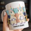 You're The Reason I Don't Punch People, Office Unicorns Mug - Personalized Custom Coffee Mug - COL129_MG You're The Reason I Don't Punch People, Office Unicorns Mug - Personalized Custom Coffee Mug - COL129_MG