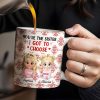 You're The Sister I Got To Choose With Cartoon Girls And Hearts - Personalized Custom Coffee Mug - BST503_MG You're The Sister I Got To Choose With Cartoon Girls And Hearts - Personalized Custom Coffee Mug - BST503_MG