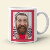 You're Under Arrest For Stealing My Heart, Couple Gift, Personalized Mug, Prisoner Custom Photo Couple Mug You're Under Arrest For Stealing My Heart, Couple Gift, Personalized Mug, Prisoner Custom Photo Couple Mug