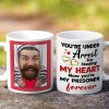 You're Under Arrest For Stealing My Heart, Couple Gift, Personalized Mug, Prisoner Custom Photo Couple Mug You're Under Arrest For Stealing My Heart, Couple Gift, Personalized Mug, Prisoner Custom Photo Couple Mug