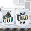 Zelda The Legend Dad Ever - Gift For Father's Day - Personalized Ceramic Mug
