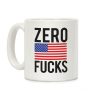 Zero Fucks America Coffee Mug