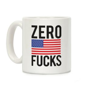 Zero Fucks America Coffee Mug