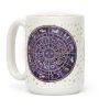 Zodiac Calendar Coffee Mug Zodiac Calendar Coffee Mug