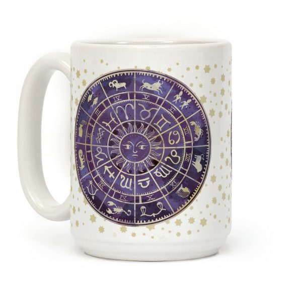 Zodiac Calendar Coffee Mug Zodiac Calendar Coffee Mug