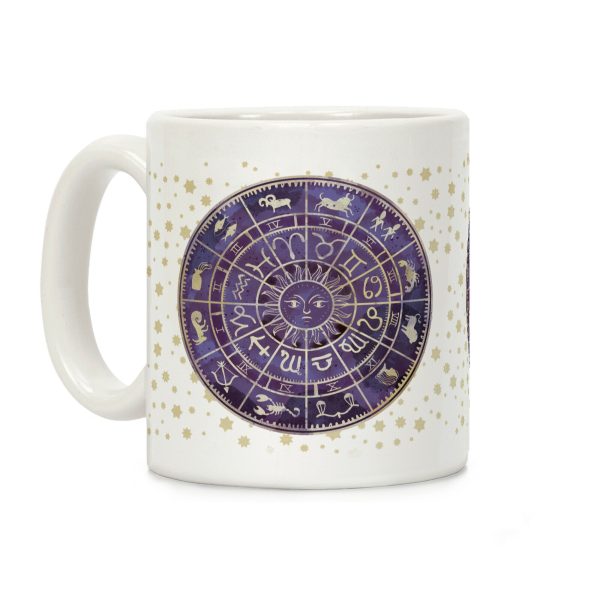 Zodiac Calendar Coffee Mug Zodiac Calendar Coffee Mug