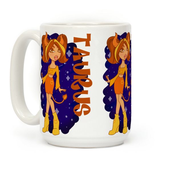 Zodiac Dollz: Taurus Coffee Mug Zodiac Dollz: Taurus Coffee Mug