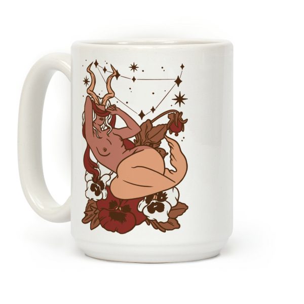 Zodiac Pinup Capricorn Coffee Mug Zodiac Pinup Capricorn Coffee Mug