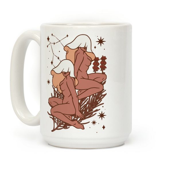 Zodiac Pinup Gemini Coffee Mug Zodiac Pinup Gemini Coffee Mug