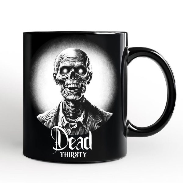 Zombie Spooky Portrait Personalized Mug Horror Villain Theme Halloween Gift with Custom Name Zombie Spooky Portrait Personalized Mug Horror Villain Theme Halloween Gift with Custom Name