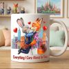 Zoo Friends Town Everything I Care About You - Personalized White Mug - Gift For Couple, Valentine | HH01 ZTP Zoo Friends Town Everything I Care About You - Personalized White Mug - Gift For Couple, Valentine | HH01 ZTP